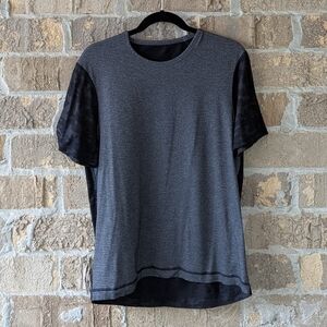 Lululemon Men’s Special Edition Metal Vent Tech Size Medium Black Gray Camo